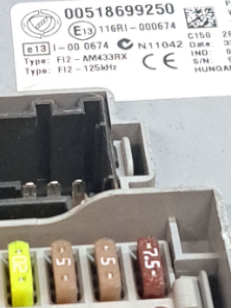 Centralina Body Computer Fiat Punto Evo 1.3 Diesel (2013) COD:518699250 - F&P CRASH SRLS - Ricambi Usati