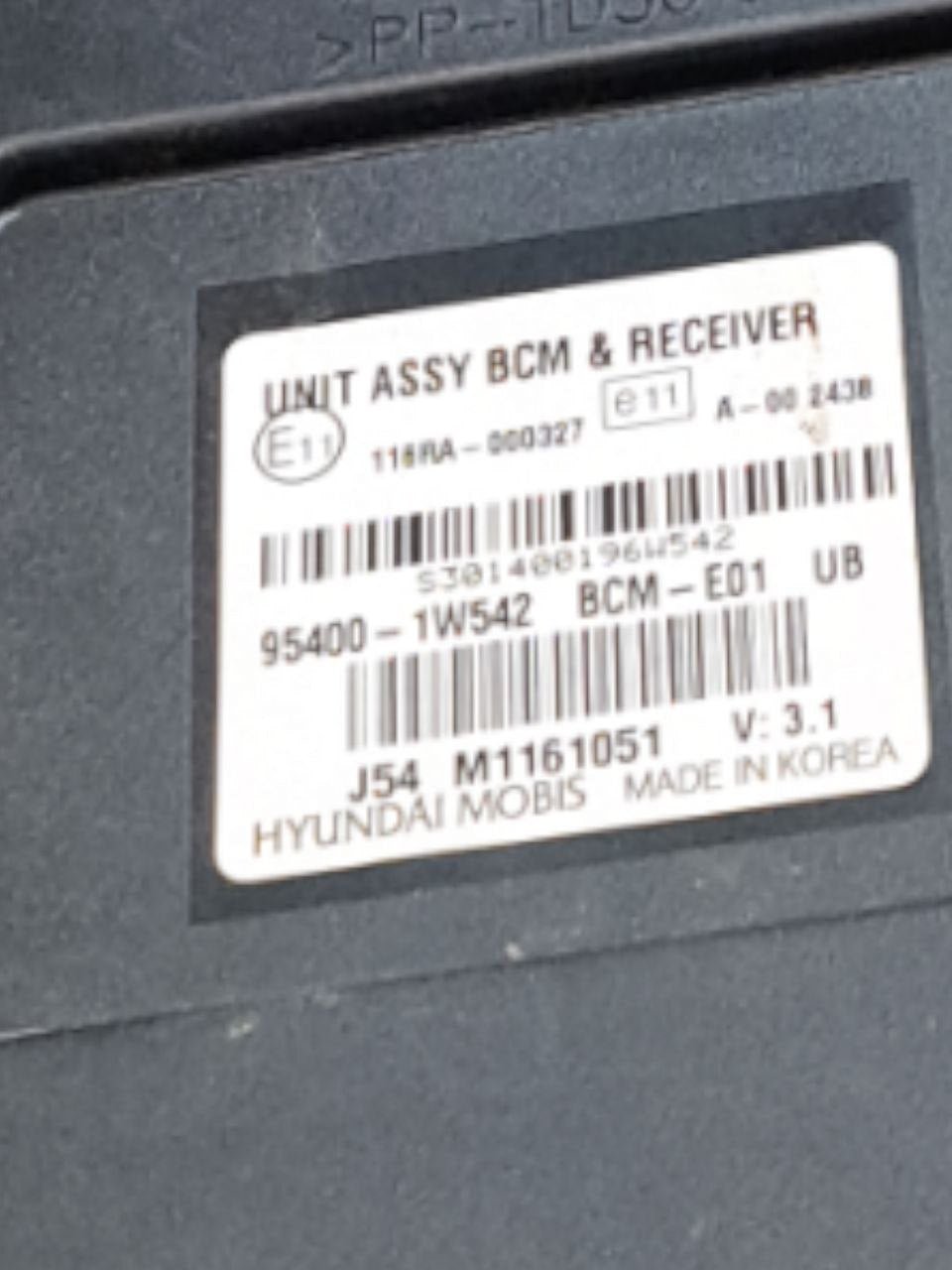 Centralina / Body Computer Kia Rio 1..2 Benzina (2011 - 2017) COD:95400 - 1W542 - F&P CRASH SRLS - Ricambi Usati