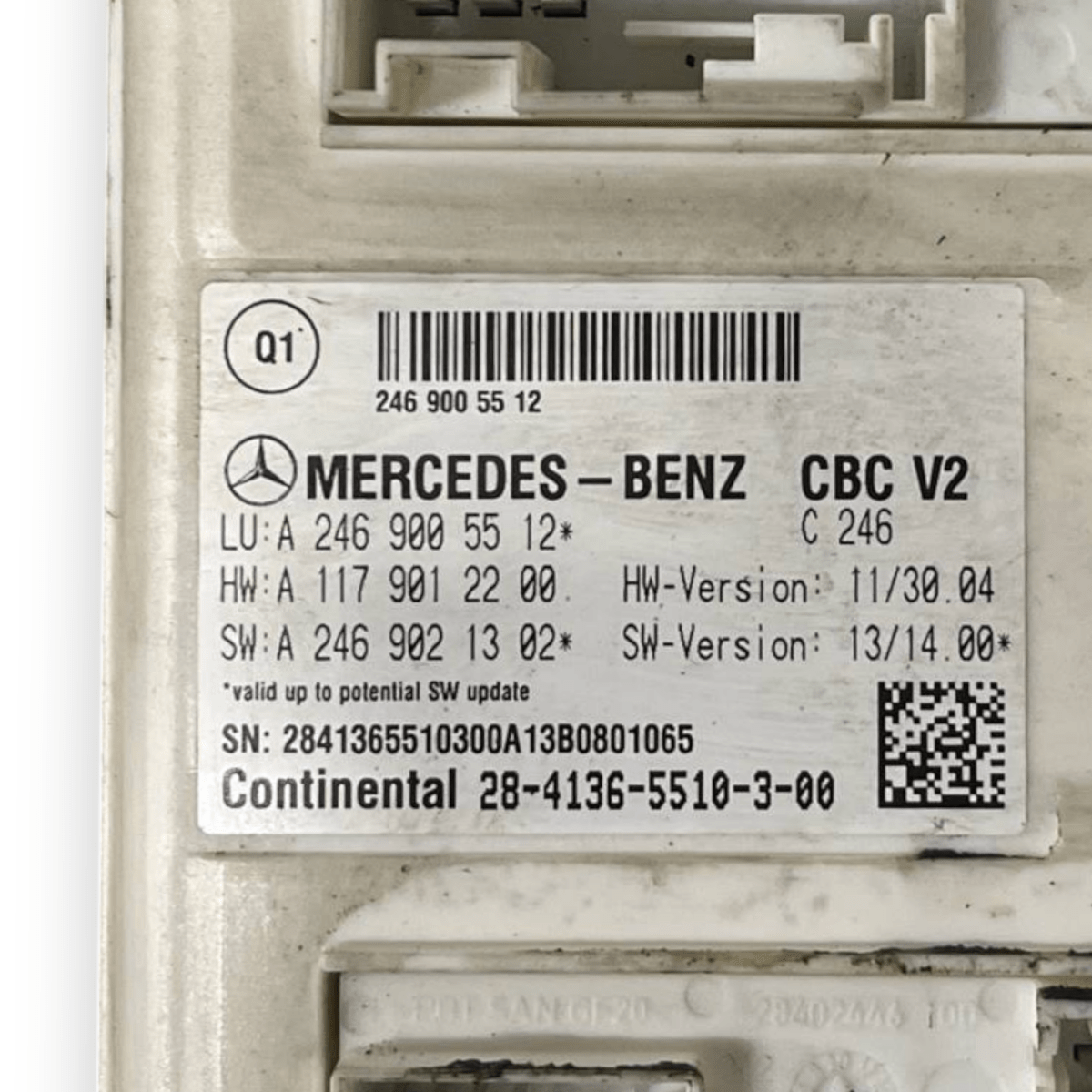 Centralina Body Computer Mercedes - Benz Classe A W176 1.5 Diesel (2012 al 2018) cod: A2469005512 - F&P CRASH SRLS - Ricambi Usati