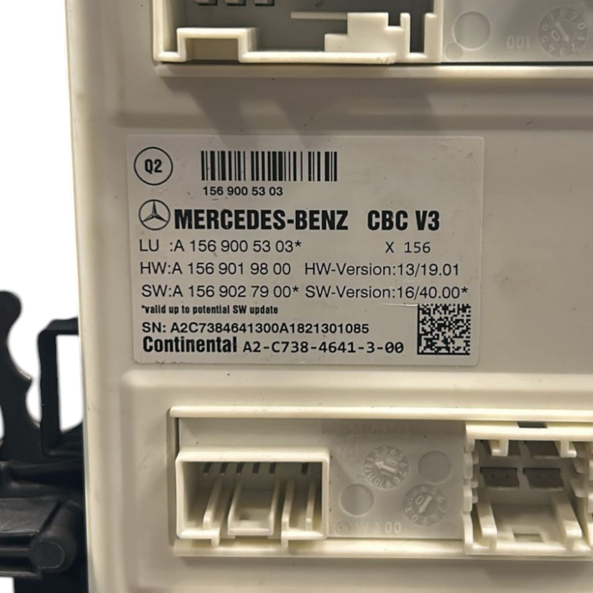 Centralina / Body Computer Mercedes Benz Classe A (W176) cod.A1569005303 1.6 Benzina (2011 > 2018) - F&P CRASH SRLS - Ricambi Usati