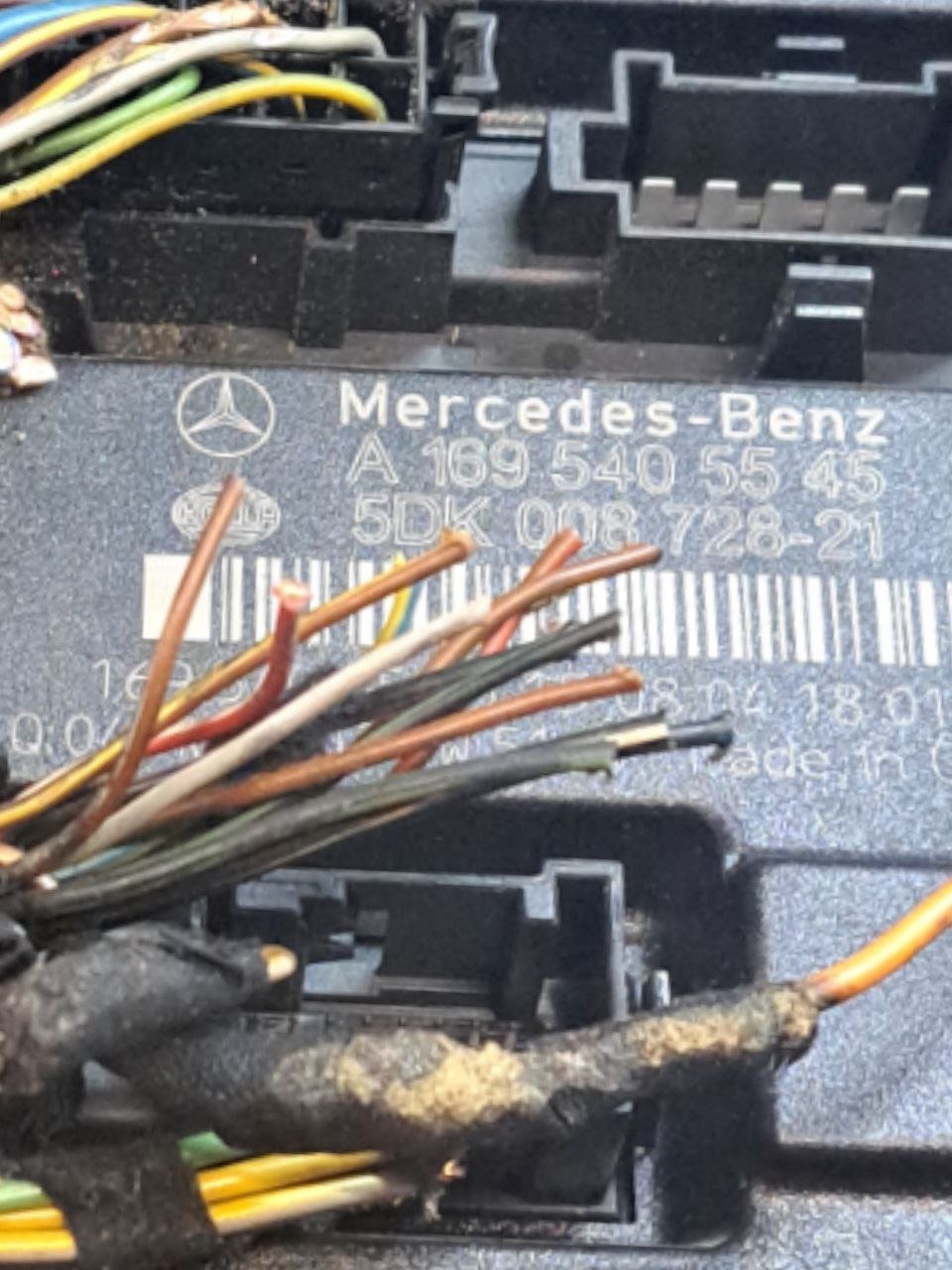 Centralina Body computer Mercedes - Benz Classe B W245 2.0 diesel (2004 - 2012) COD:A1695405545 - F&P CRASH SRLS - Ricambi Usati