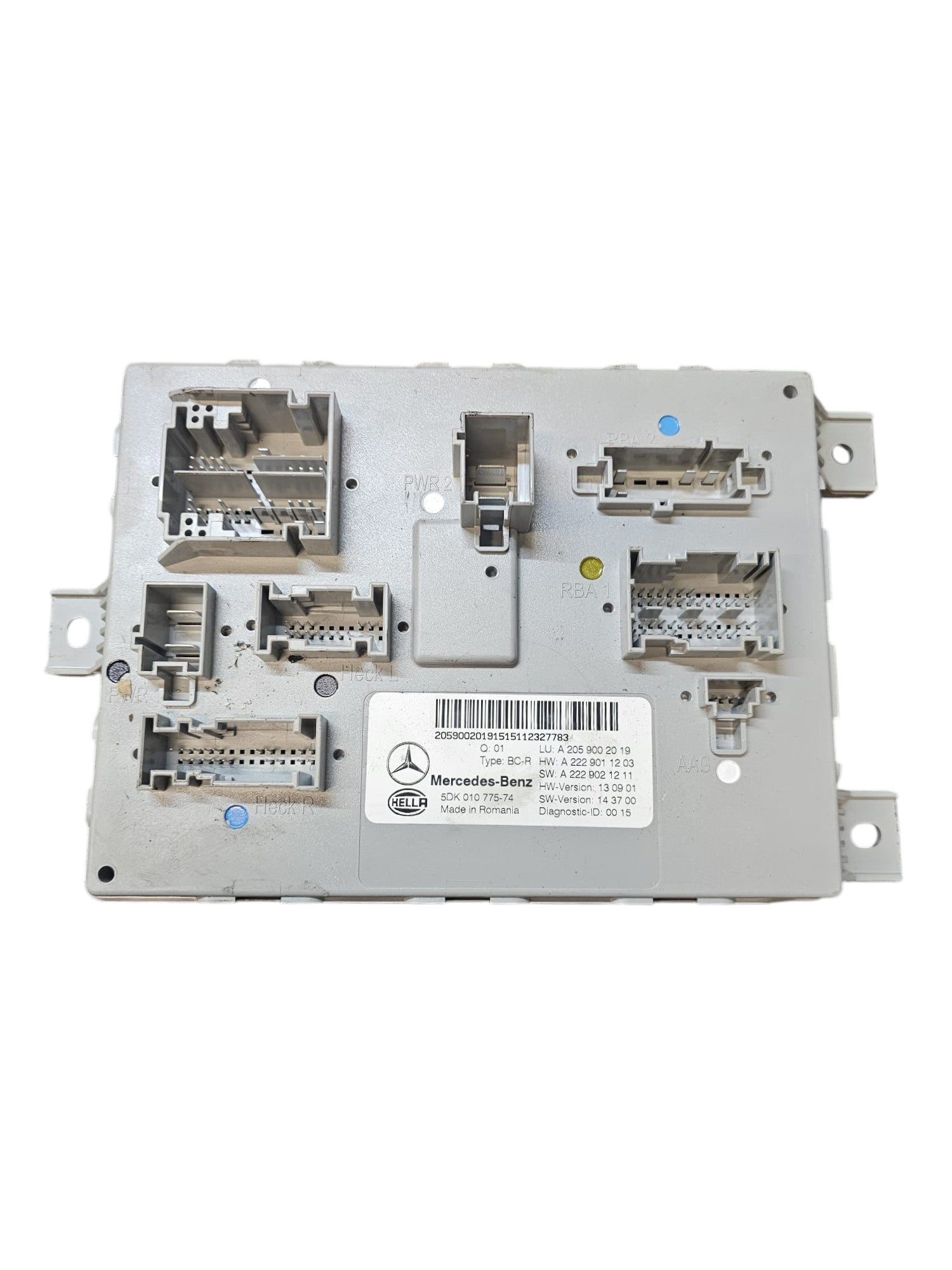 Centralina Body Computer Mercedes CLA W117 2.2 Diesel Cod:A2059002019 (2013 - 2019) - F&P CRASH SRLS - Ricambi Usati