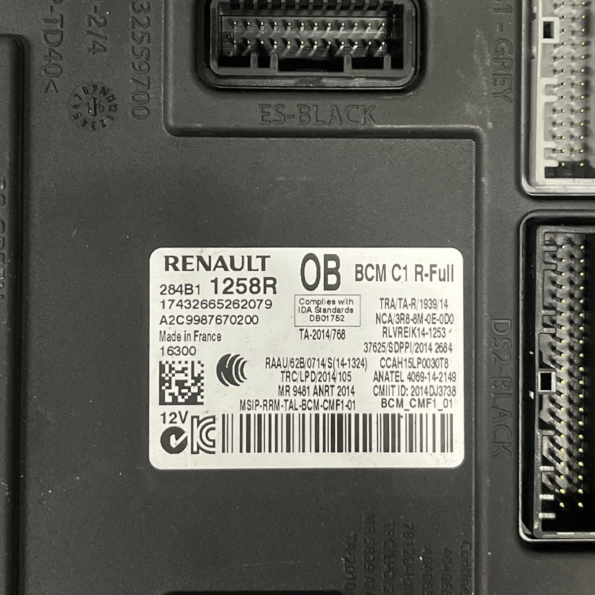 Centralina Body Computer Renault Megane IV 1.5 Diesel (2015 - ) cod: 284B11258R - F&P CRASH SRLS - Ricambi Usati