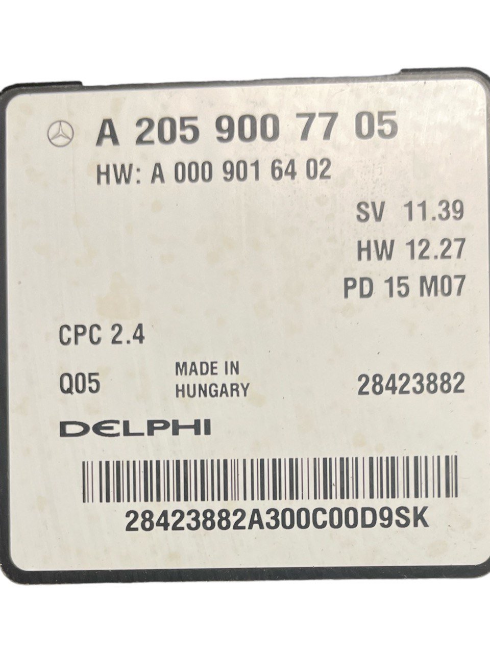 Centralina Cambio Automatico Mercedes - Benz 2.2 diesel cod:A2059007705 - A2059052809 (2014 - 2021) classe C w205 - F&P CRASH SRLS - Ricambi Usati