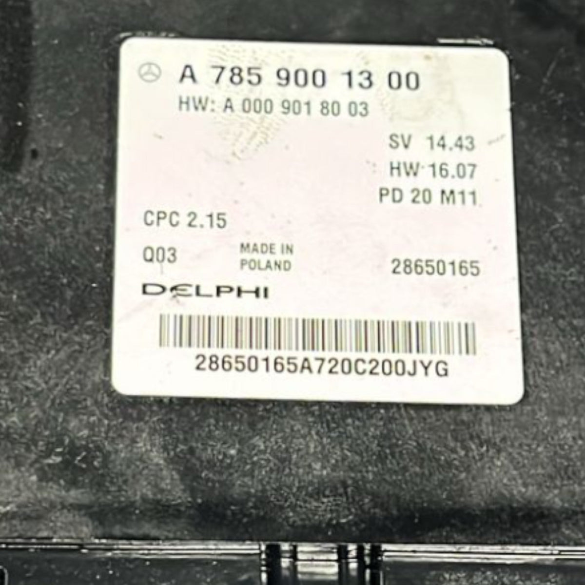 Centralina Cambio Automatico Mercedes Benz EQC cod:A7859001300 (2019 >2023) - F&P CRASH SRLS - Ricambi Usati