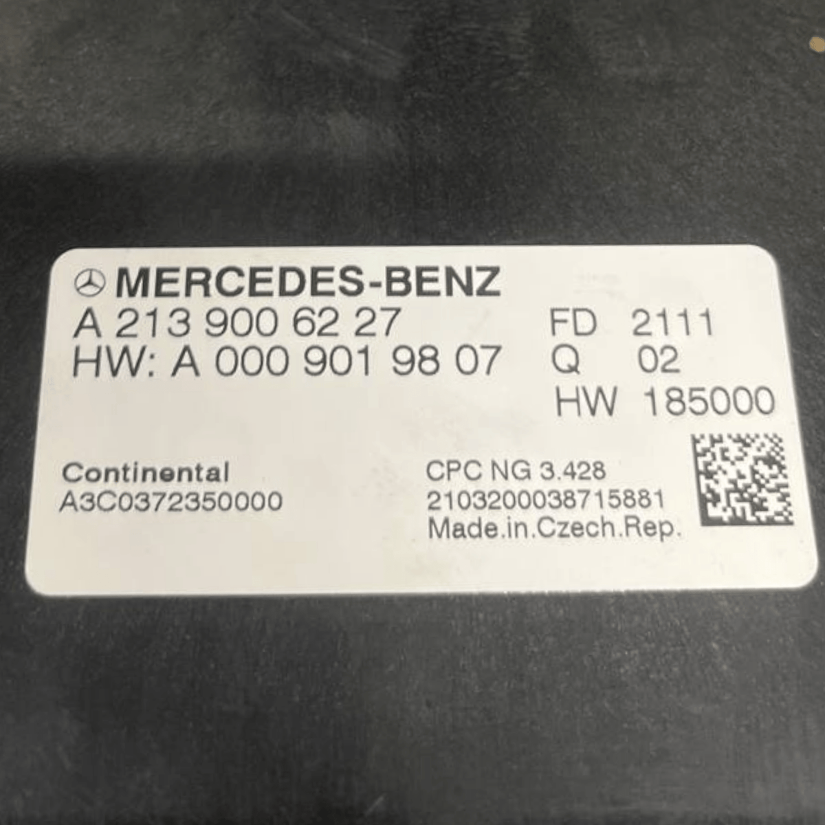Centralina Cambio Automatico Mercedes - Benz Glc C253 2.0 Diesel - Hybrid (2016 al 2023) cod: A2139006227 - F&P CRASH SRLS - Ricambi Usati