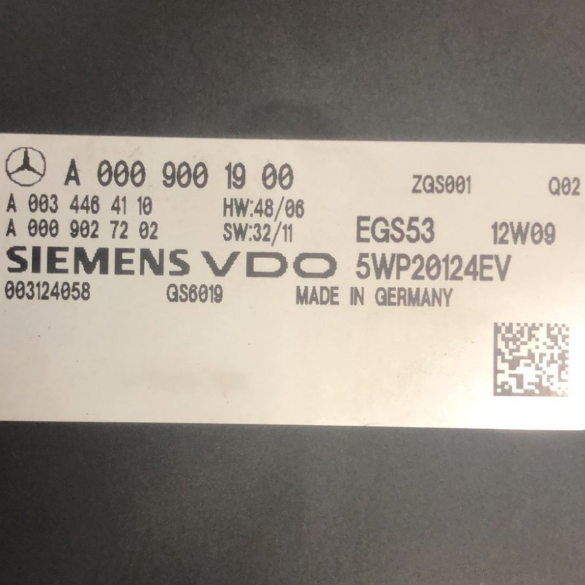 Centralina Cambio Automatico Mercedes benz Viano W639 (2003 > 2013) cod:A0009027202 - F&P CRASH SRLS - Ricambi Usati