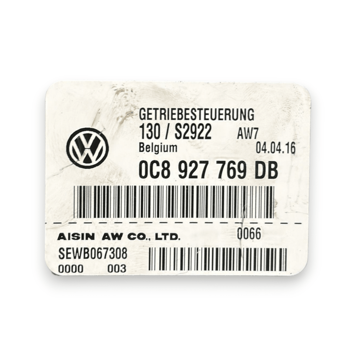 Centralina cambio automatico porsche cayenne II cod:0c8927769db (2010 - 2017) - F&P CRASH SRL - Ricambi Usati