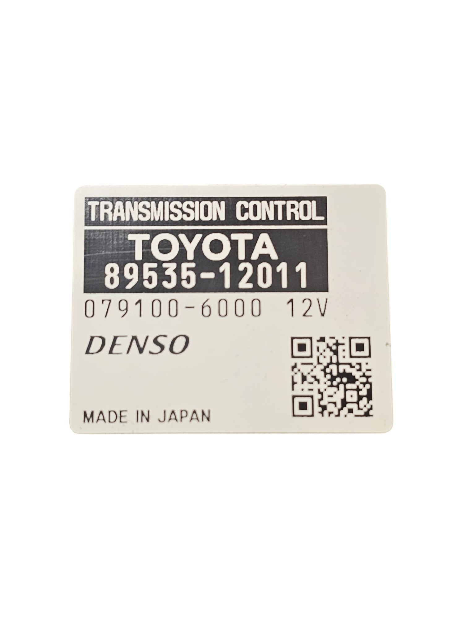 Centralina Cambio Automatico Toyota Auris E180 1.8 Hybrid Cod:8953512011 (2012 - 2018) - F&P CRASH SRLS - Ricambi Usati