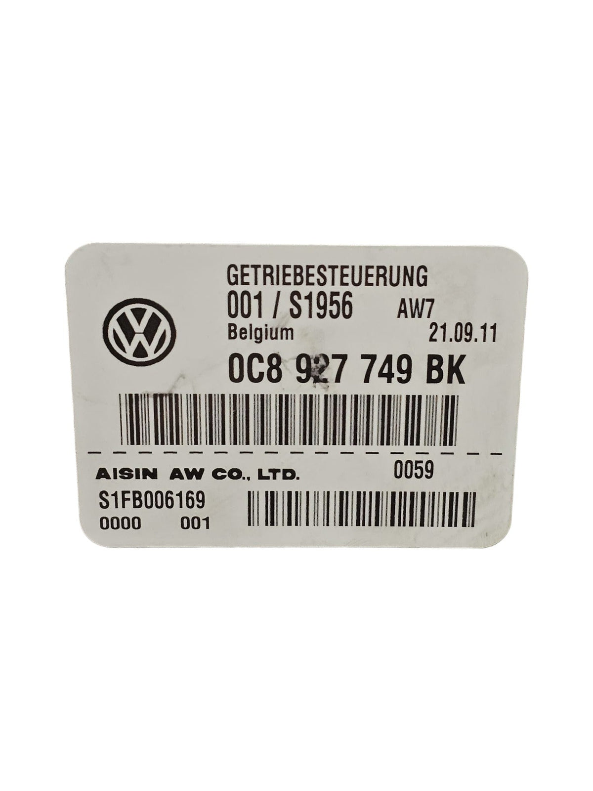 Centralina Cambio Porsche Cayenne 92A Cod:0C8927749BK (2010 - 2017) - F&P CRASH SRLS - Ricambi Usati
