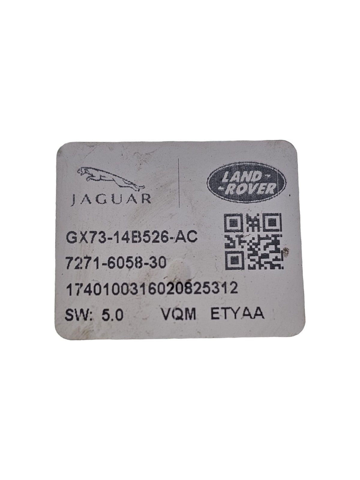 Centralina Carburante Range Rover Velar L560 2.0 Diesel Cod:GX7314B526AC (2017 - >) - F&P CRASH SRLS - Ricambi Usati