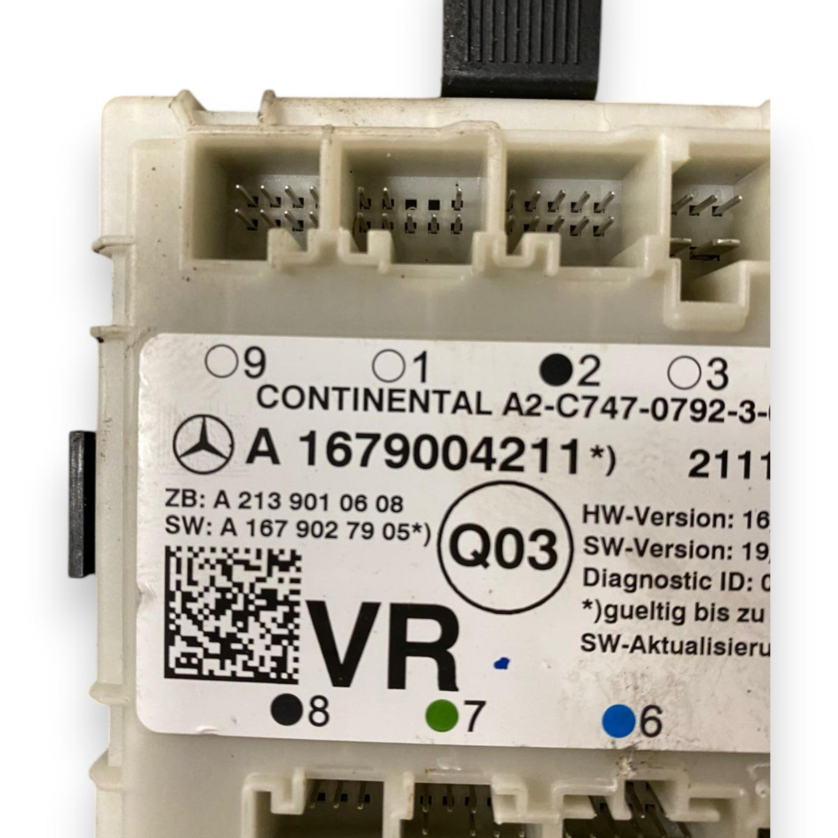 Centralina chiusura centralizzata anteriore destra (dx) Mercedes - Benz Glc X253 (2015 - 2022) Cod: A1679004211 - F&P CRASH SRLS - Ricambi Usati