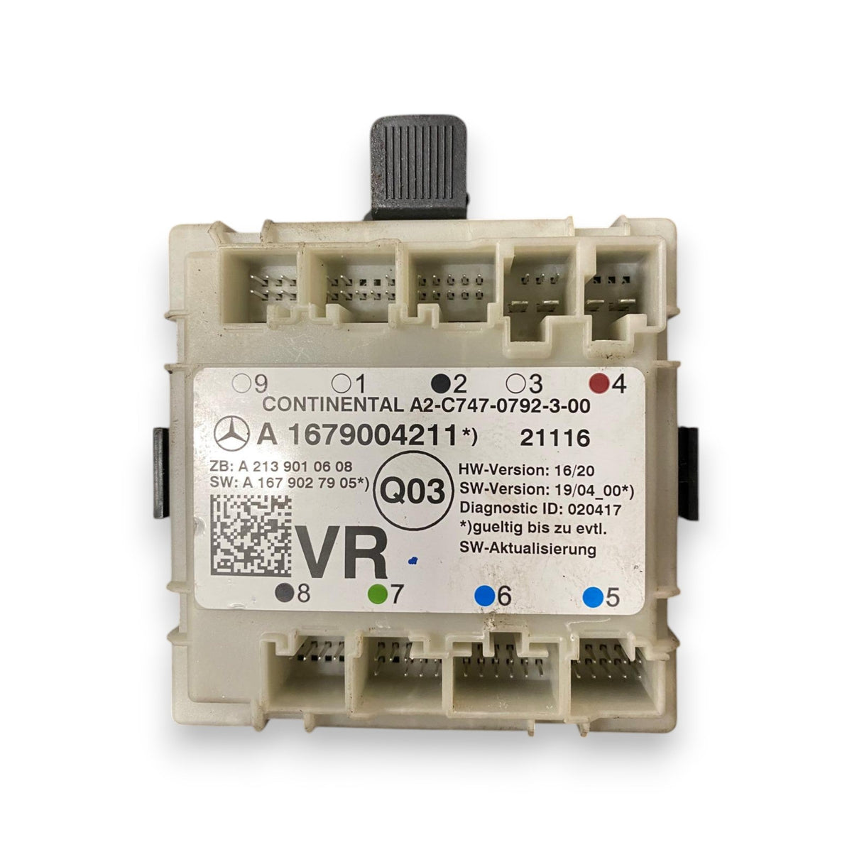 Centralina chiusura centralizzata anteriore destra (dx) Mercedes - Benz Glc X253 (2015 - 2022) Cod: A1679004211 - F&P CRASH SRLS - Ricambi Usati