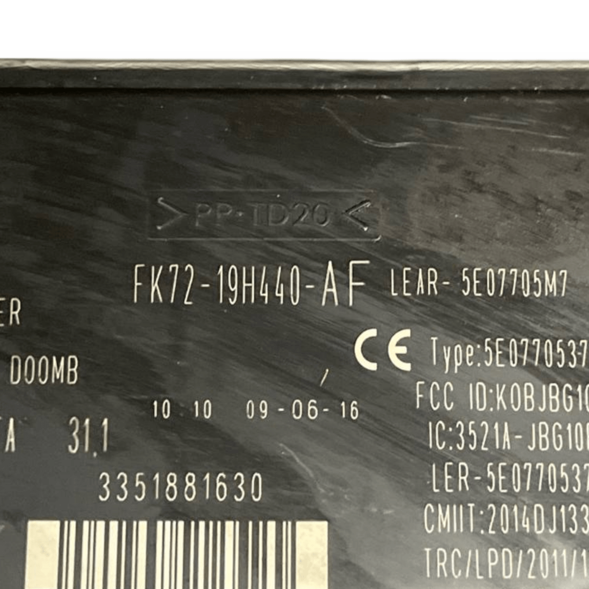 Centralina Chiusura Centralizzata Land Rover Evoque L538 (2011 al 2018) cod: FK72 - 19H440 - AF - F&P CRASH SRLS - Ricambi Usati