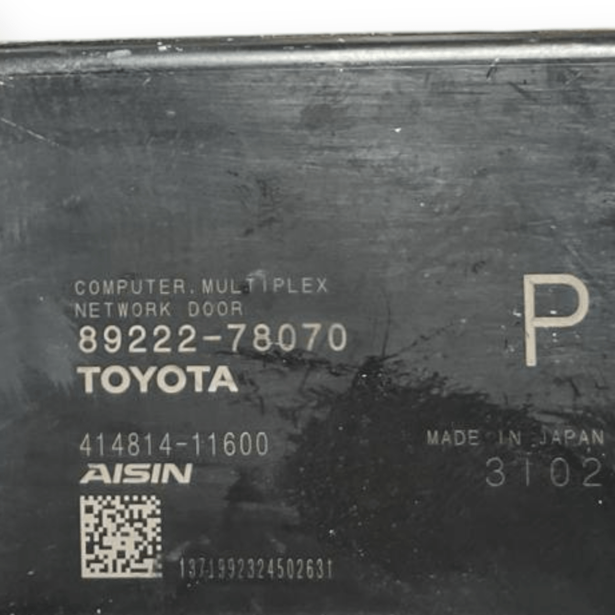 Centralina Chiusura Centralizzata Lexus NX II (2021 - ) cod: 89222 - 78070 - F&P CRASH SRLS - Ricambi Usati