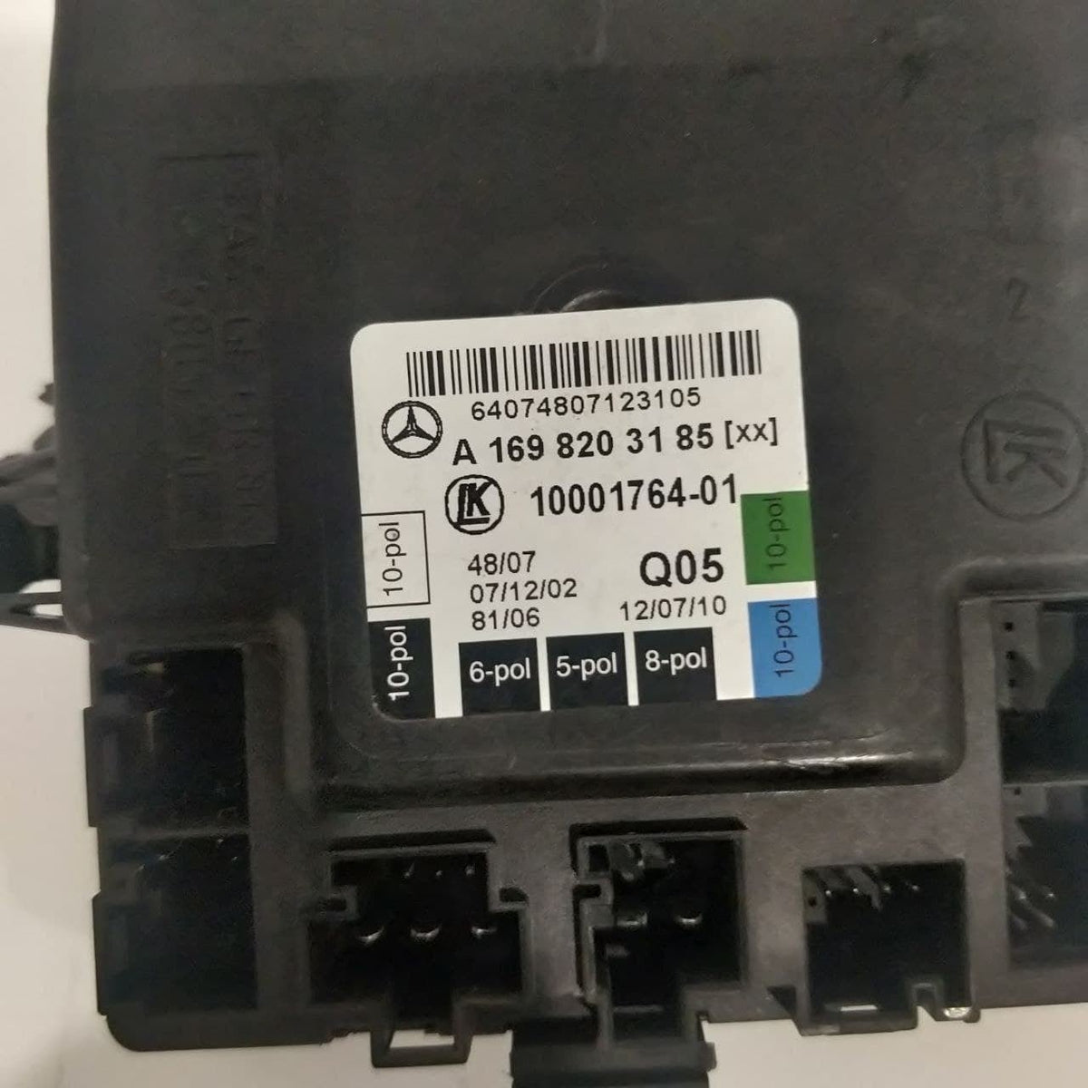 Centralina chiusura centralizzata Mercedes A w169 A1698203185 - F&P CRASH SRLS - Ricambi Usati