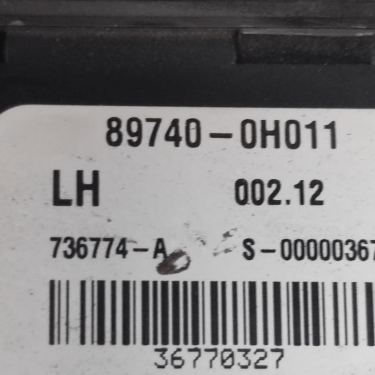 Centralina chiusura centralizzata peugeot 107 cod: 897400h011 (2005 - 2014) - F&P CRASH SRLS - Ricambi Usati