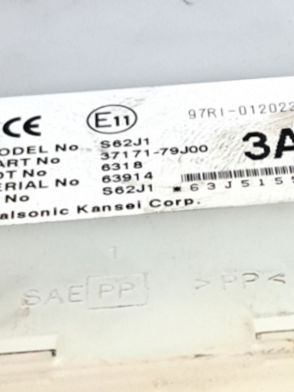 Centralina chiusura Centralizzata porte Fiat Sedici / Suzuki SX4 (2006 - 2009) COD:37171 - 79J00 - F&P CRASH SRLS - Ricambi Usati