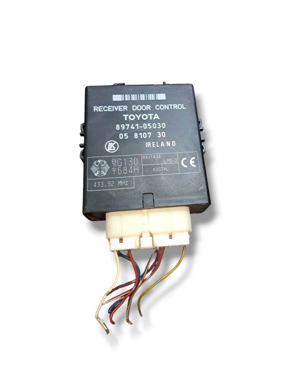 Centralina chiusura Centralizzata porte Toyota Avensis (2005 - 2011) COD:89741 - 05030 - F&P CRASH SRLS - Ricambi Usati