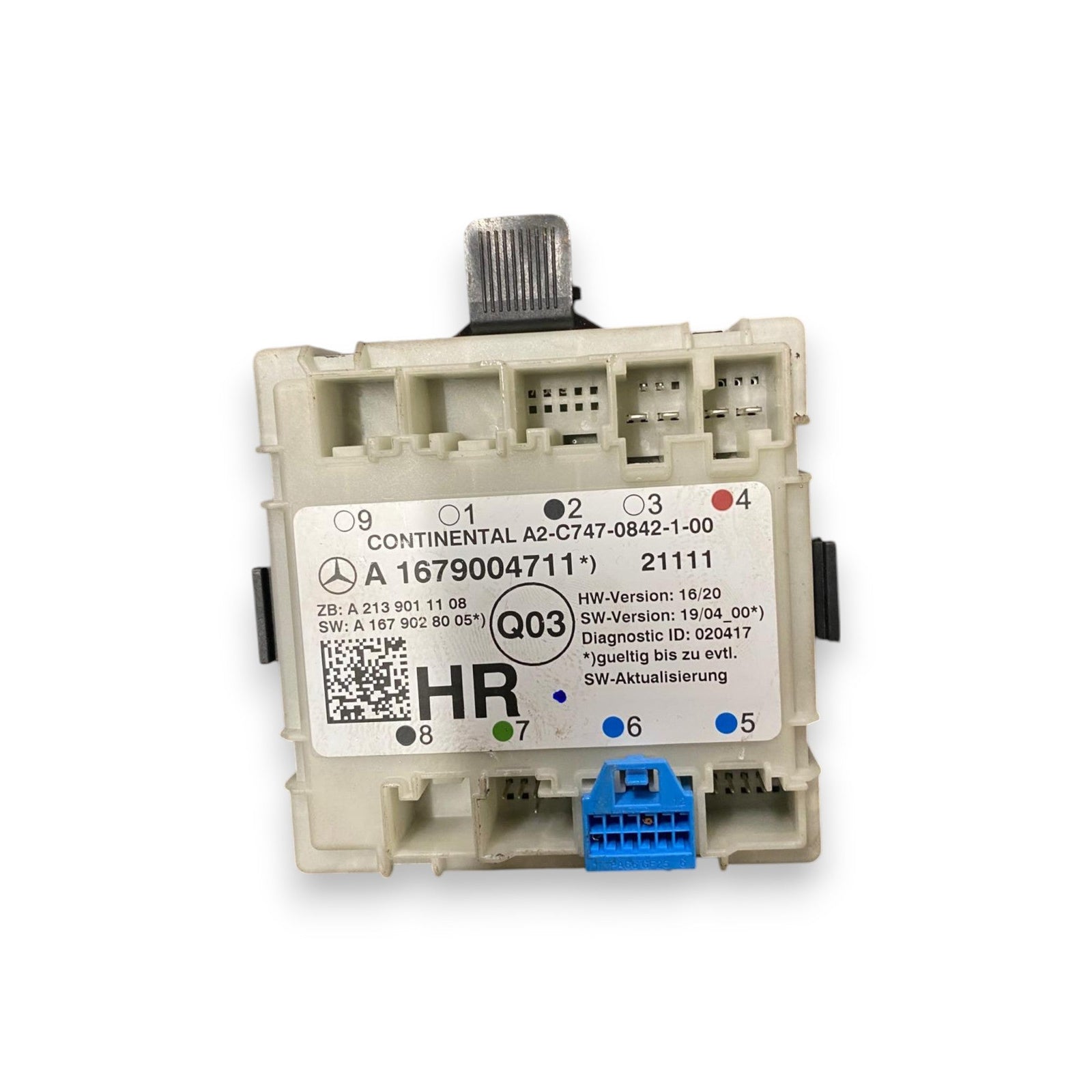 Centralina chiusura centralizzata posteriore destra (dx) Mercedes - Benz Glc X253 (2015 - 2022) Cod: A1679004711 - F&P CRASH SRLS - Ricambi Usati