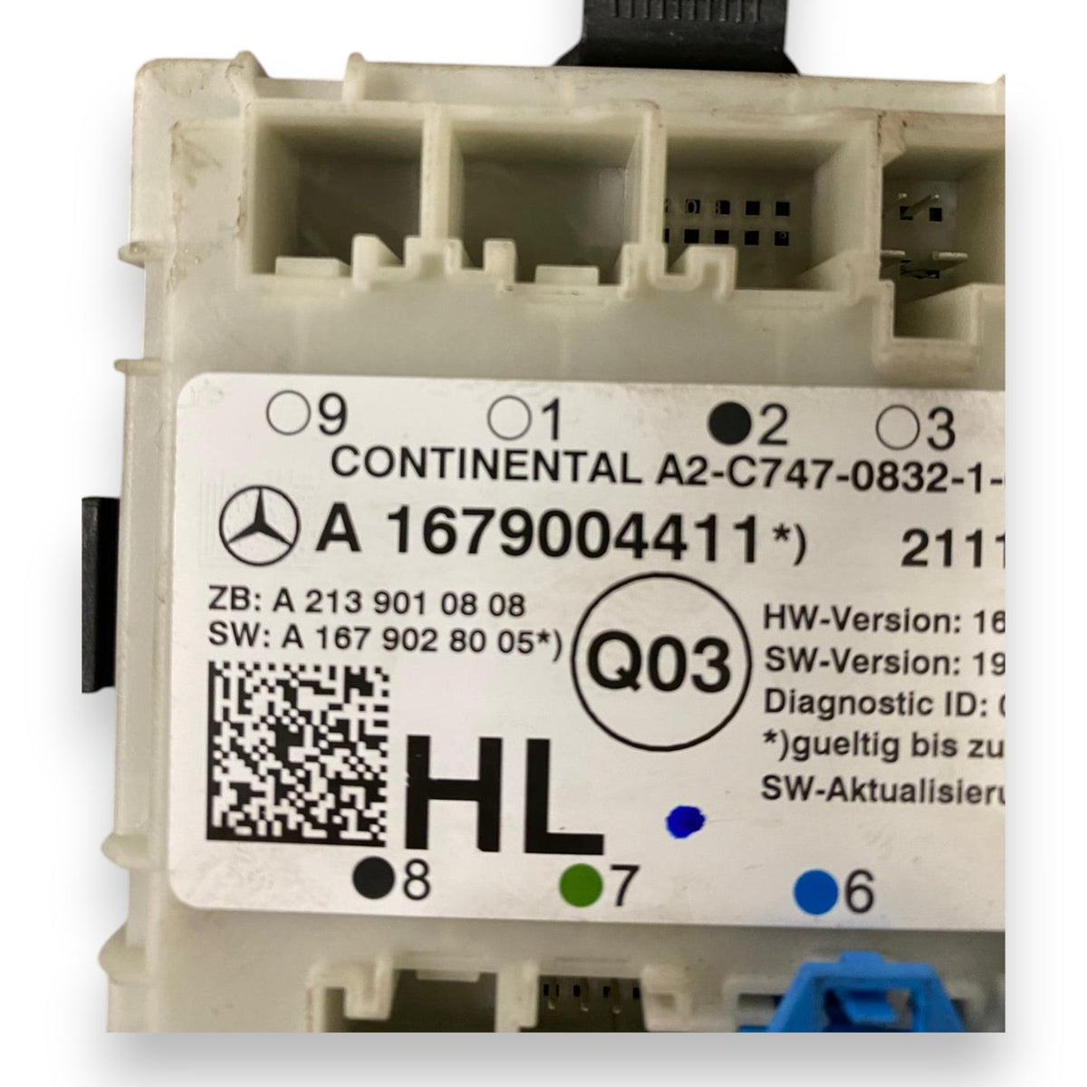 Centralina chiusura centralizzata posteriore sinistra (sx) Mercedes - Benz Glc X253 (2015 - 2022) Cod: A1679004411 - F&P CRASH SRLS - Ricambi Usati