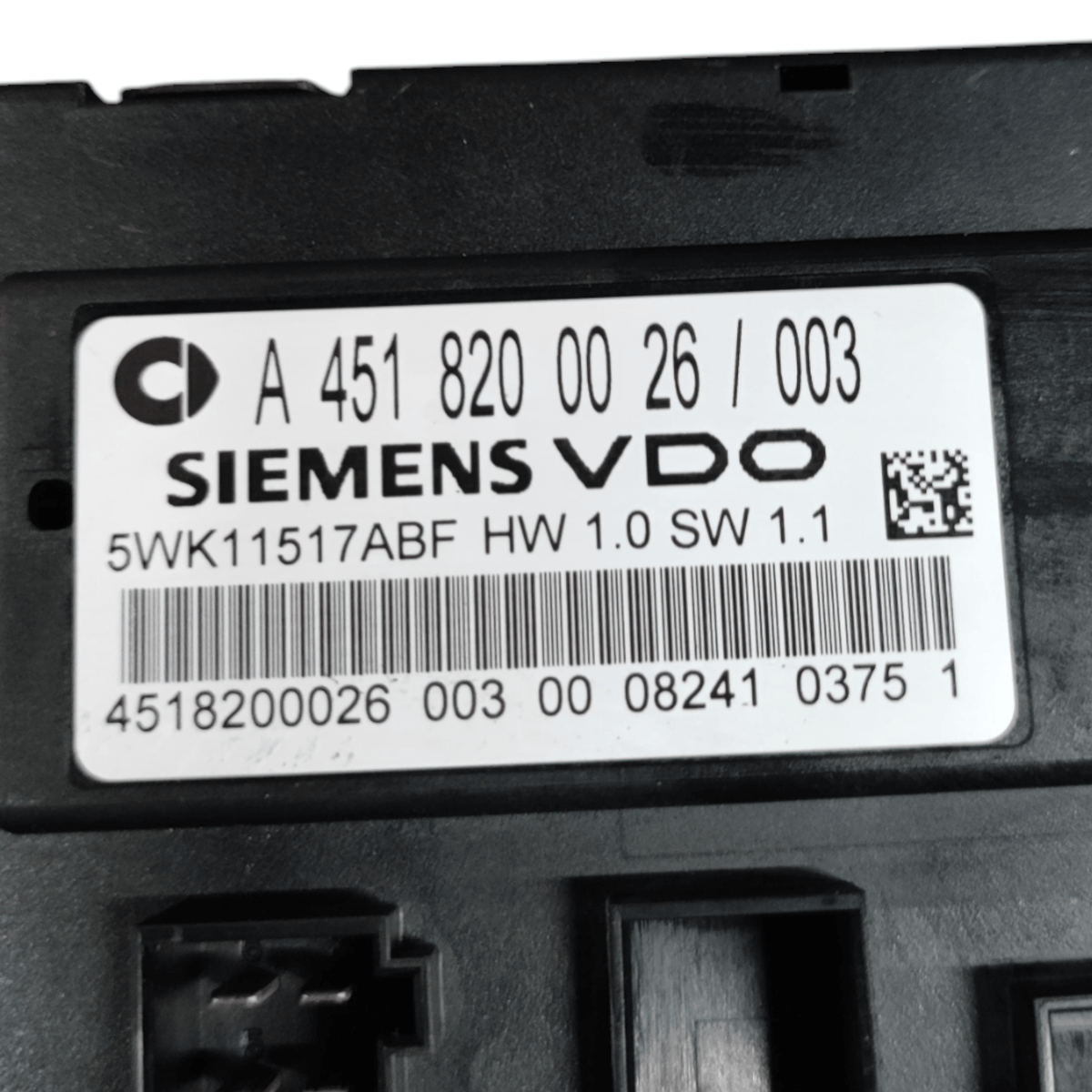 Centralina Chiusura Centralizzata Smart Fortwo COD: A4518200026 (2007 - 2015) - F&P CRASH SRLS - Ricambi Usati