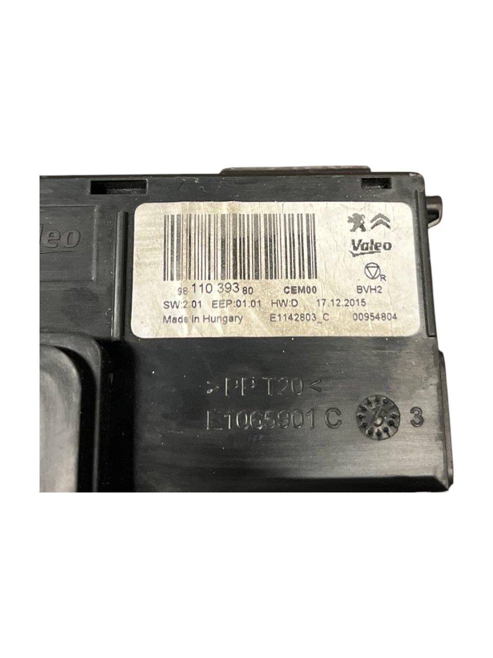 Centralina Clima Aria Citroen C4 Cactus / Peugeot 308 (2013 - 2021) cod.9811039380 - F&P CRASH SRLS - Ricambi Usati