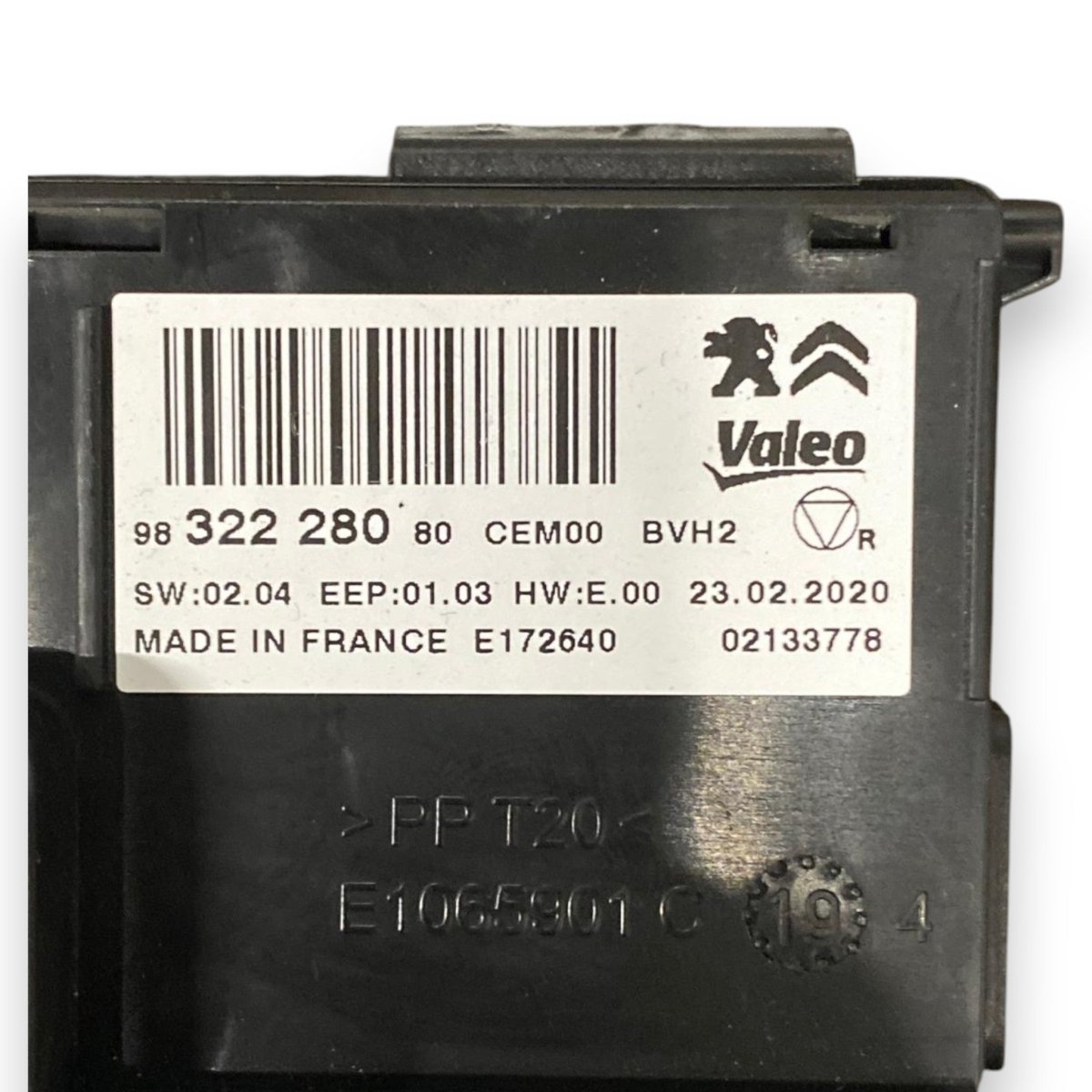 Centralina clima Citroen DS7 Crossback (2017 - ) Cod: 9832227080 - F&P CRASH SRLS - Ricambi Usati