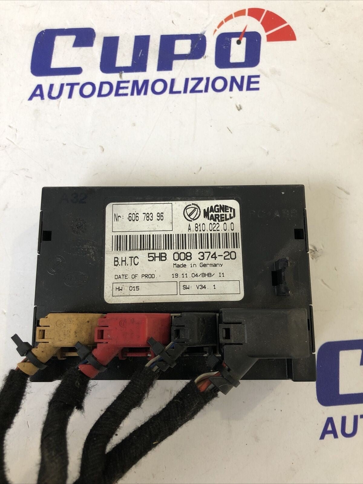 Centralina Clima Lancia Thesis M.Marelli A81002200 5Hb00837420 - F&P CRASH SRLS - Ricambi Usati