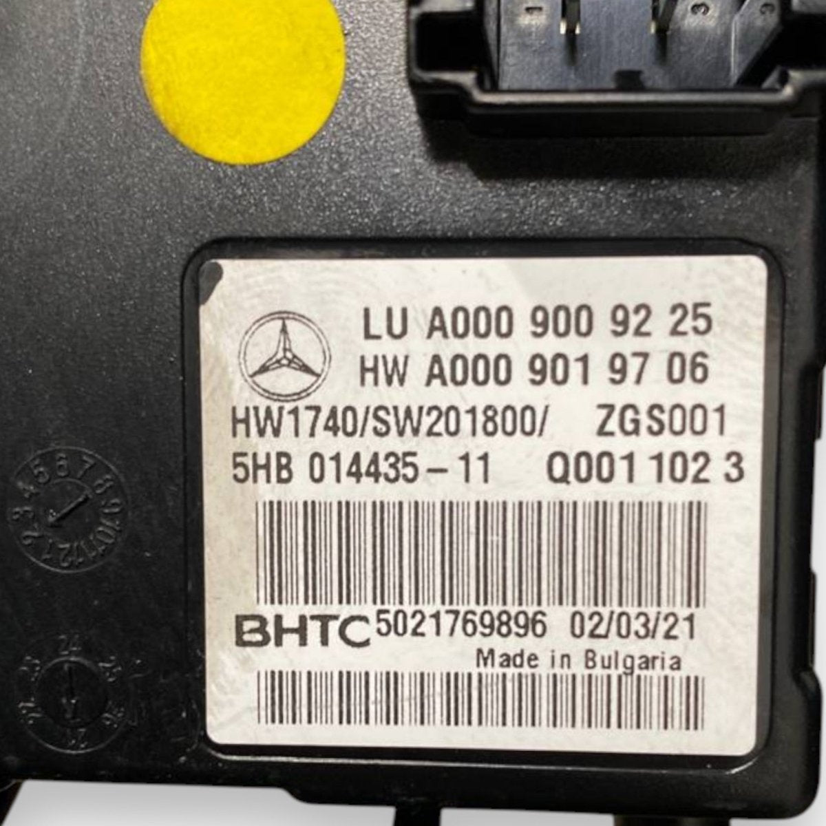Centralina clima mercedes - benz eqc Cod: a0009009225 (2019 - 2023) - F&P CRASH SRL - Ricambi Usati