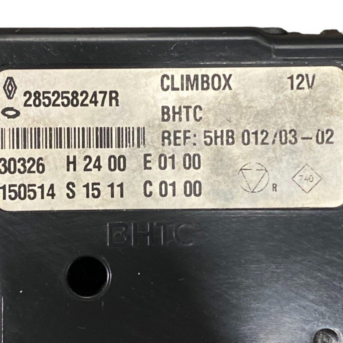 Centralina clima renault kadjar Cod: 285258247r (2015 - 2022) - F&P CRASH SRLS - Ricambi Usati