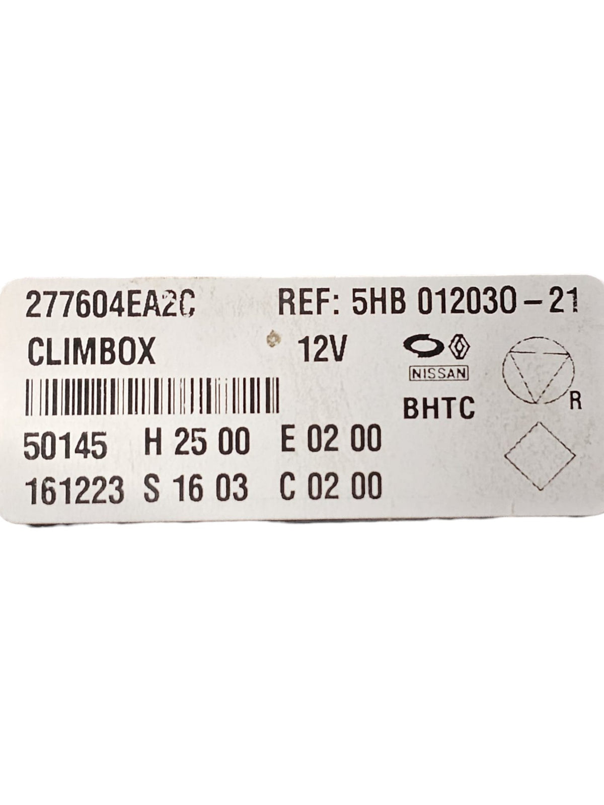 Centralina climatizzatore /Clima Nissan Qashqai J11 (2014 - 21) Cod:277604EA2C - F&P CRASH SRLS - Ricambi Usati