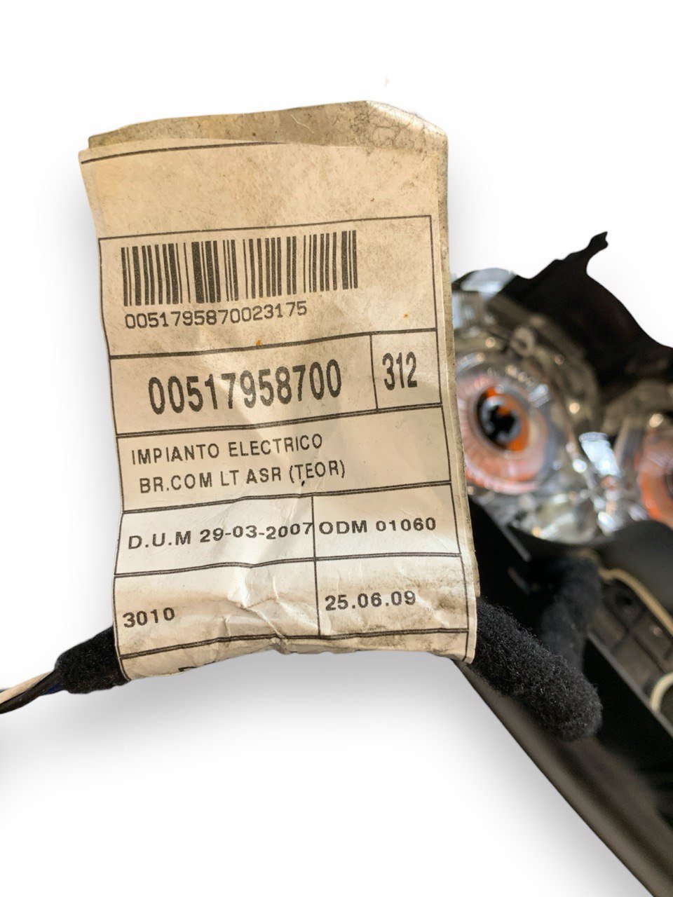 Centralina Comandi Clima Aria Condizionata Manuale Fiat 500 (2013) cod.00517958700 - F&P CRASH SRLS - Ricambi Usati