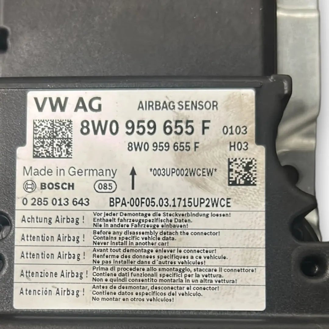 Dettaglio Centralina airbag Audi A4 8W 2015–2019 OEM 8W0959655 - foto 3