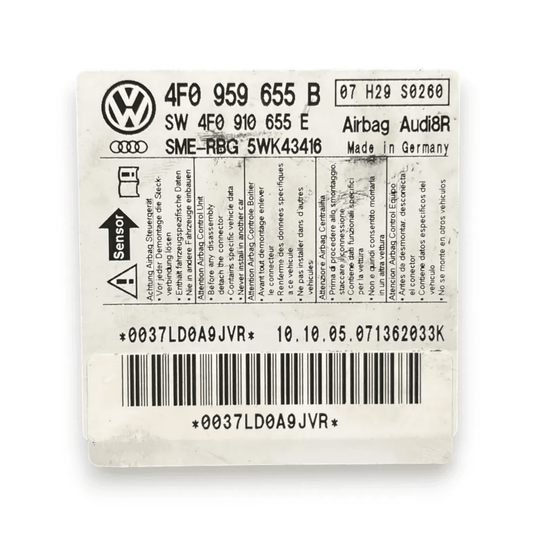Dettaglio Centralina airbag Audi A6 4F 2004–2009 OEM 4F0910655E00H - foto 3