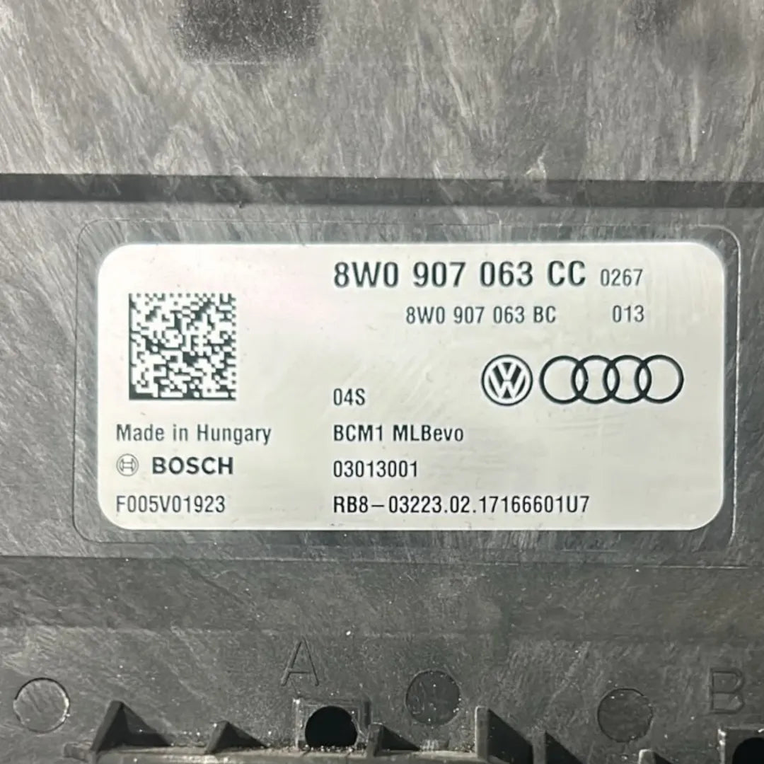 Dettaglio Centralina comfort Audi A4 8W 2015–2019 cod. 8W0907063CC - foto 3