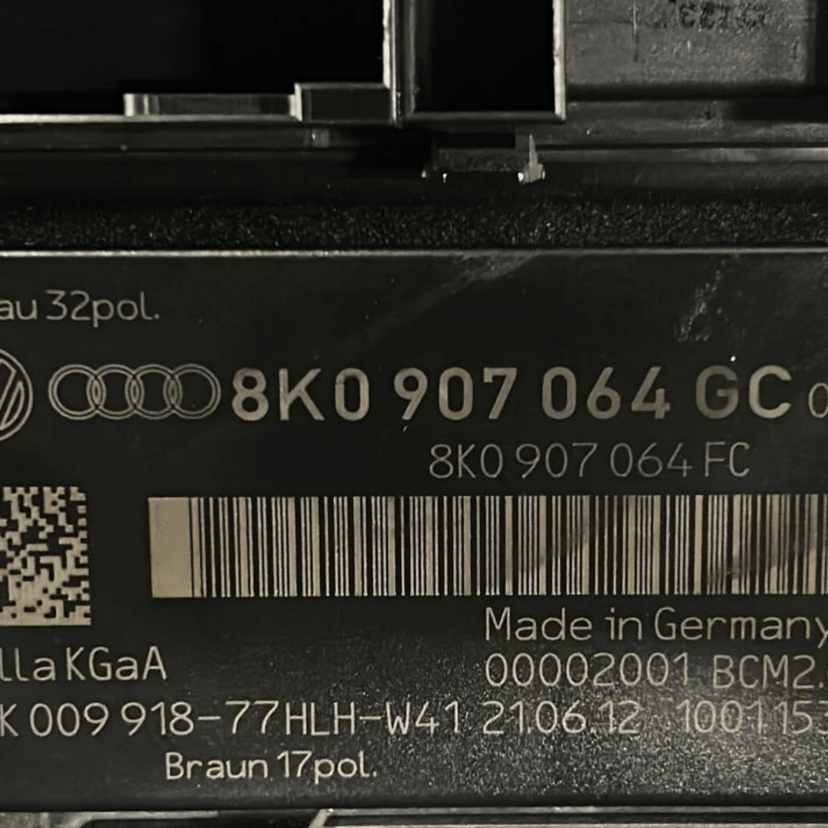 Centralina comfort audi a4 b8 cod:8k0907064gc (2007 > 2016) - F&P CRASH SRL - Ricambi Usati
