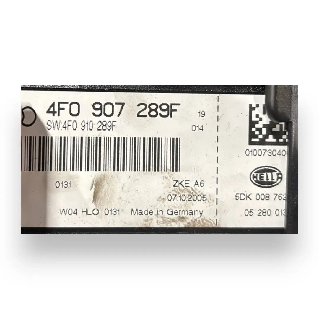 Dettaglio Centralina comfort Audi A6 4F 2004–2009 cod. 4F0907289F - foto 3