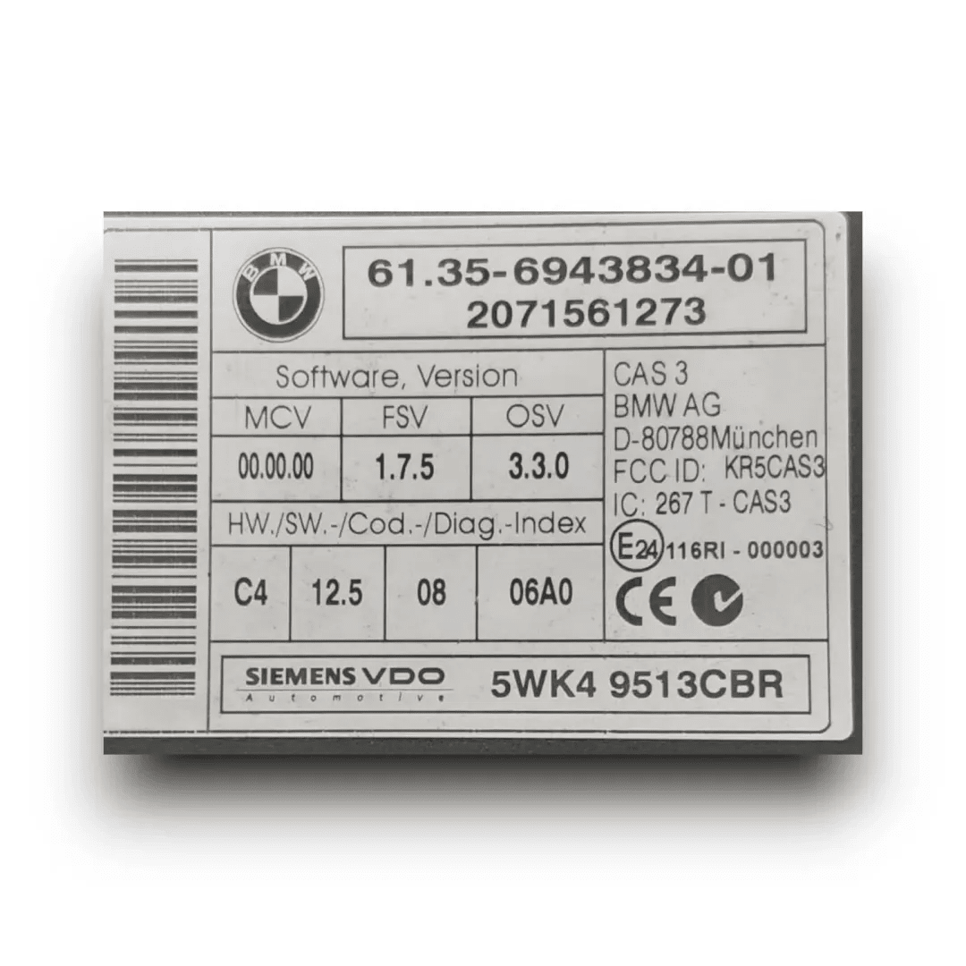 Dettaglio Centralina comfort BMW Serie 1 E81/E87 2007–2012 cod. 61.35-6943834-001 - foto 4
