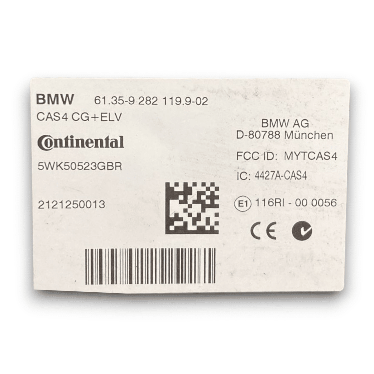 Centralina comfort Bmw serie 5 f11 cod . 5WK50523GBR (2003 > 2010) - F&P CRASH SRL - Ricambi Usati