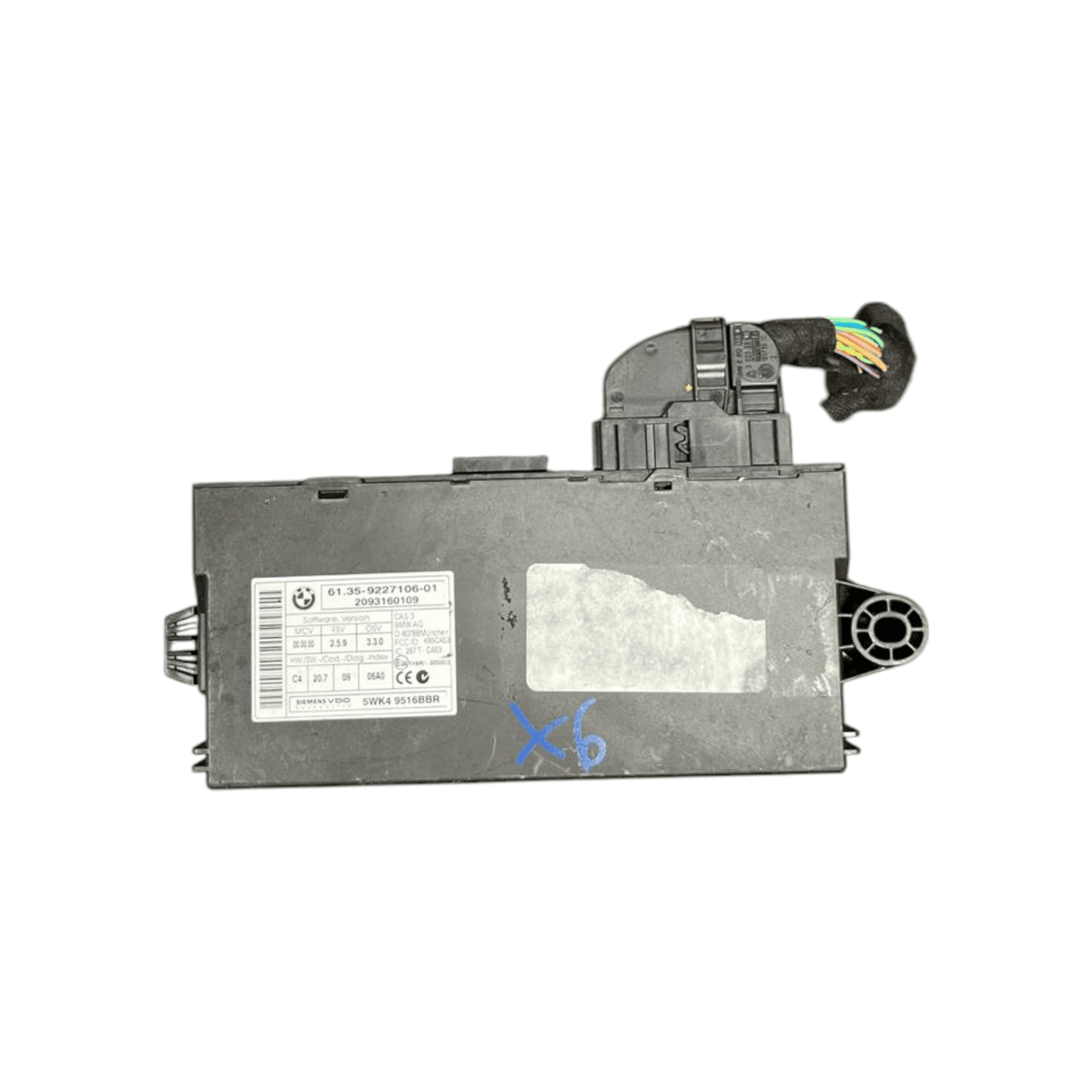 Centralina Comfort Bmw X5 / X6 E71 (2007 - 2014) cod.6135 - 9227106 - 01 / 9227106 - F&amp;P CRASH SRLS - Ricambi Usati