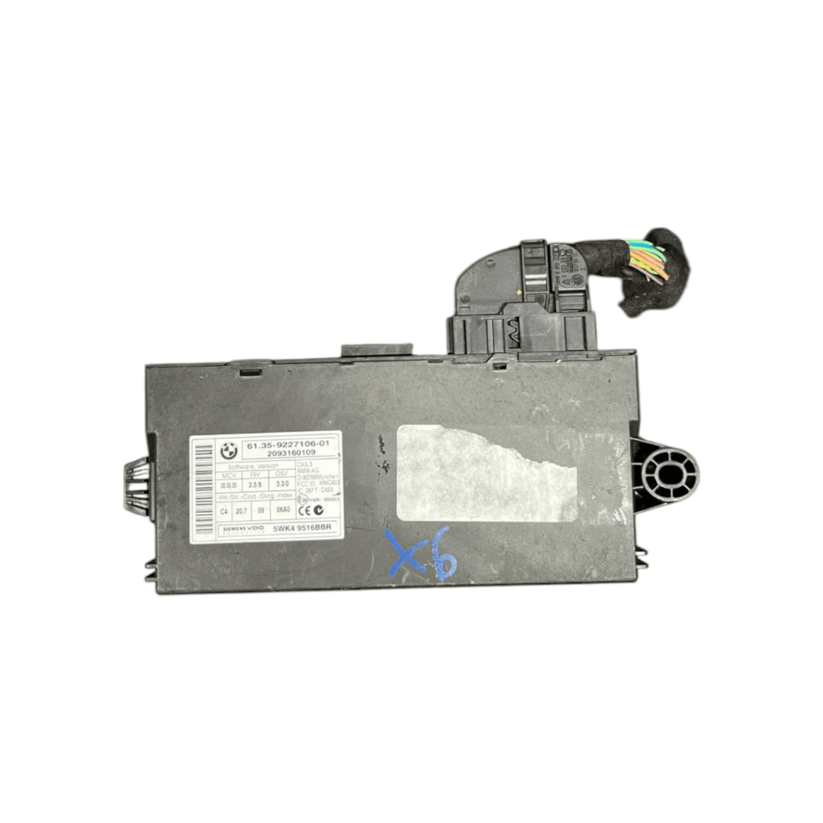 Centralina Comfort Bmw X5 / X6 E71 (2007 - 2014) cod.6135 - 9227106 - 01 / 9227106 - F&P CRASH SRLS - Ricambi Usati