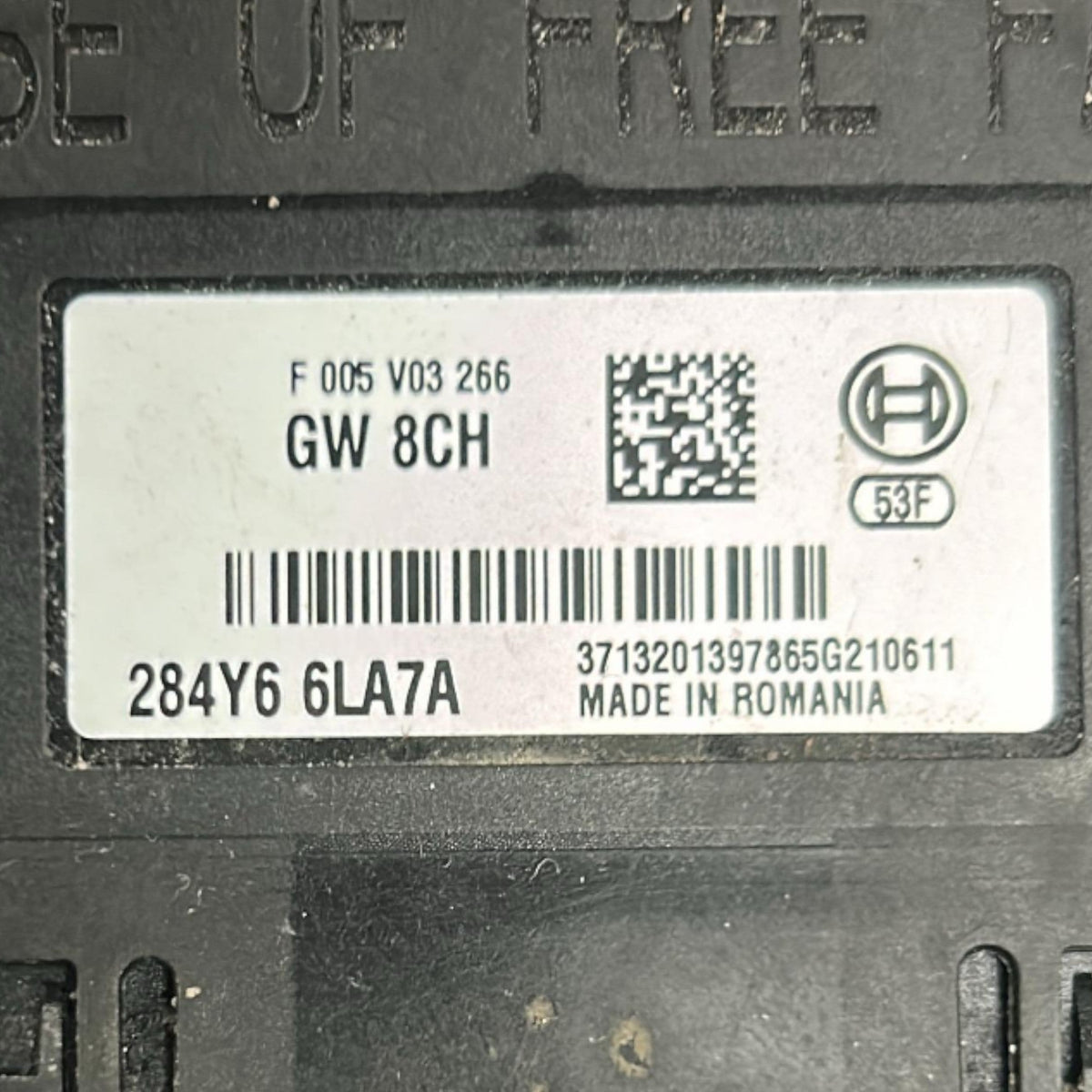 Centralina Comfort Dacia Sandero III cod.284Y66LA7A 1.0 Benzina (2022 > ) - F&P CRASH SRLS - Ricambi Usati