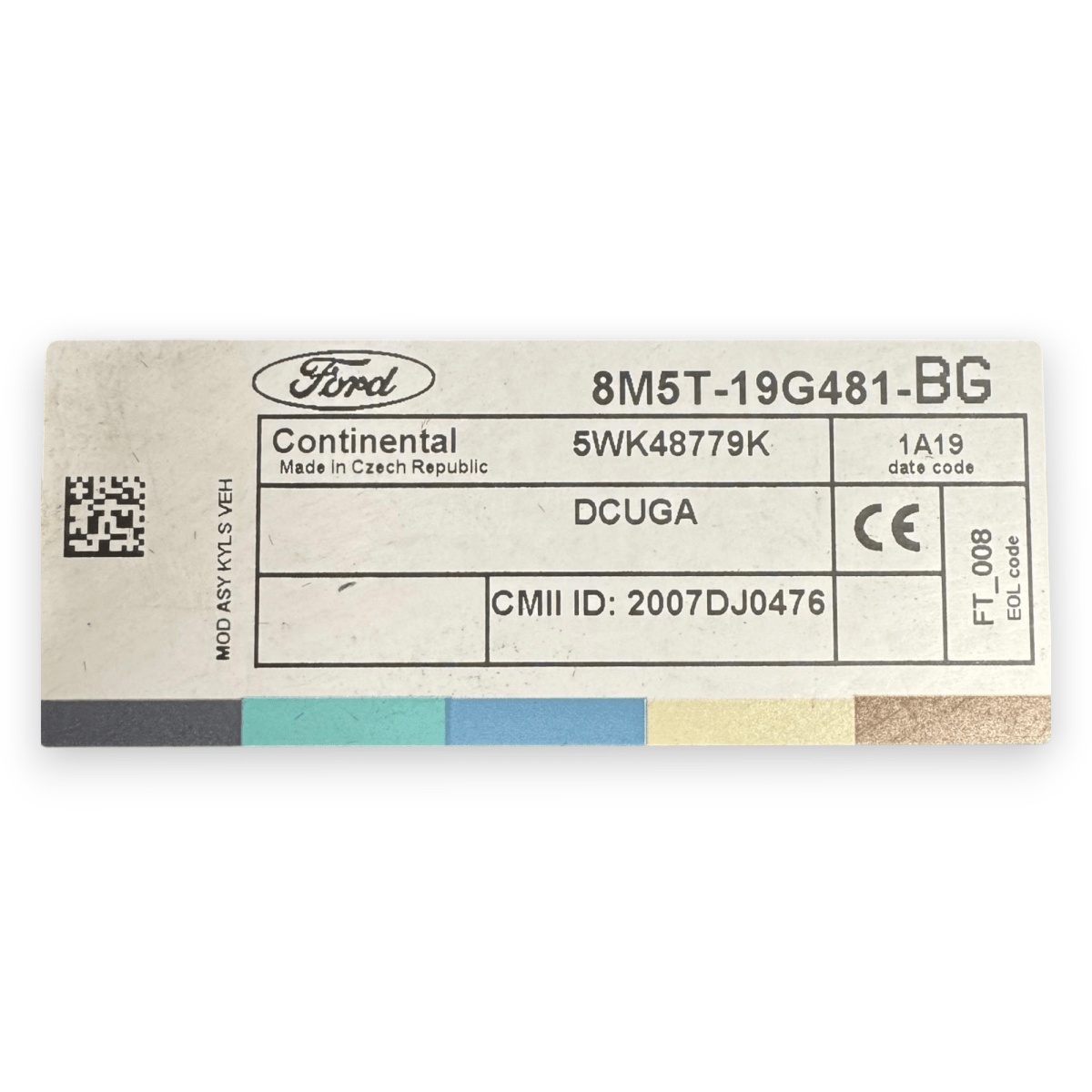 Centralina comfort Ford Kuga cod.8M5T19G481BG (2008 - 2012) - F&P CRASH SRL - Ricambi Usati