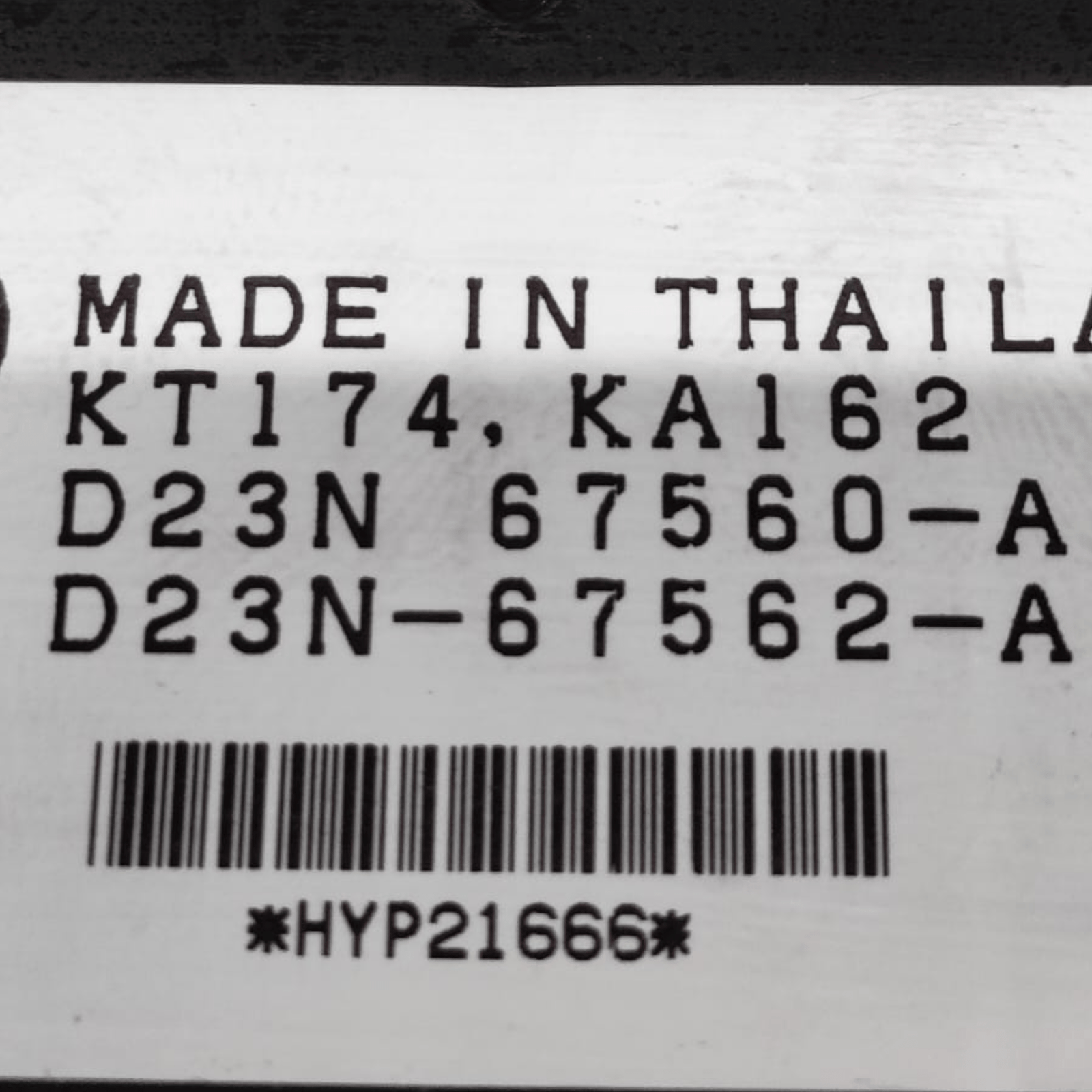 Centralina Comfort Mazda CX - 3 COD: D23N67562A (2015>) - F&P CRASH SRLS - Ricambi Usati