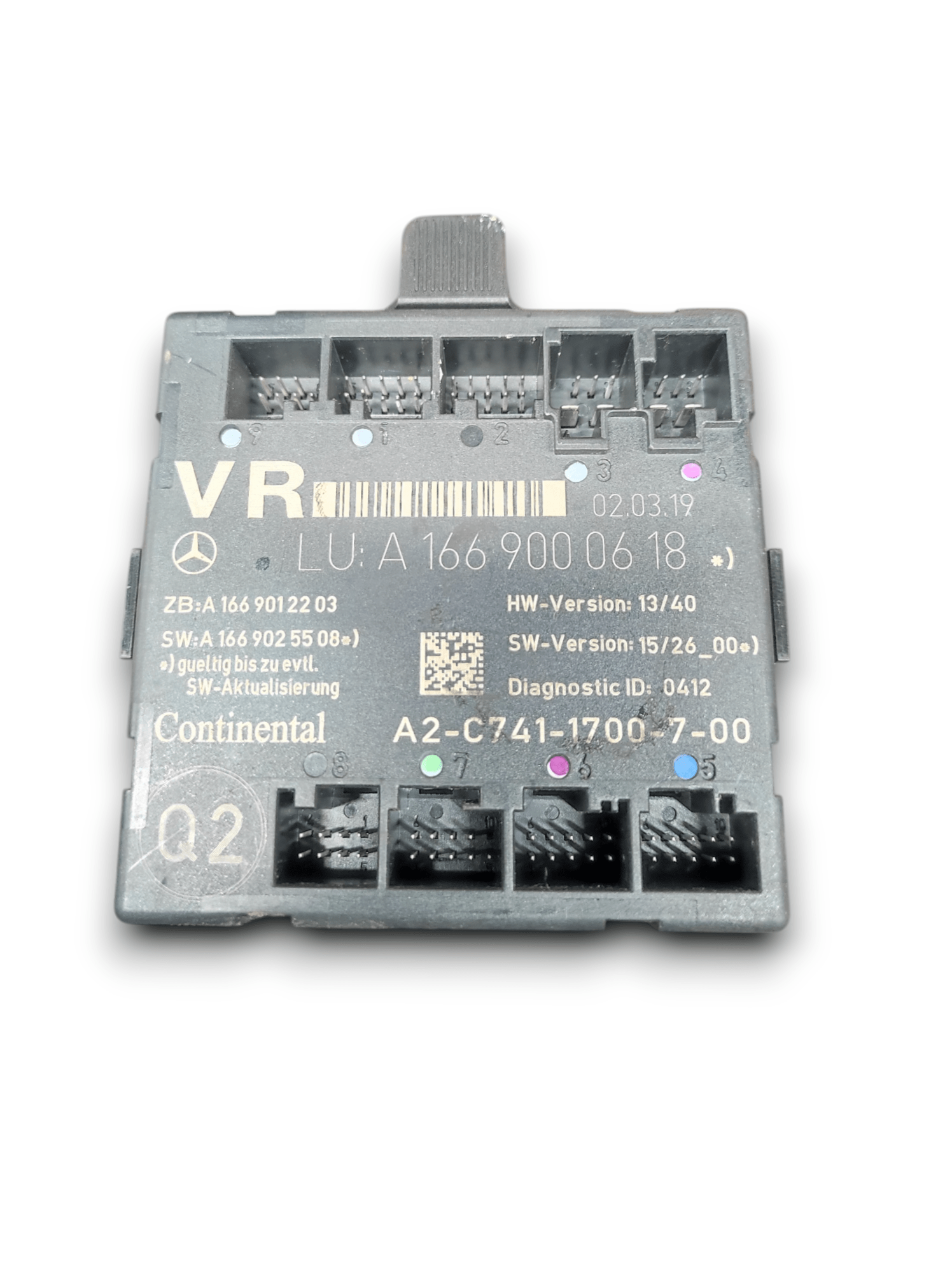 Centralina Comfort Porta Anteriore Destra Mercedes C117 COD: A1669000618 (2013 - 2019) - F&P CRASH SRLS - Ricambi Usati