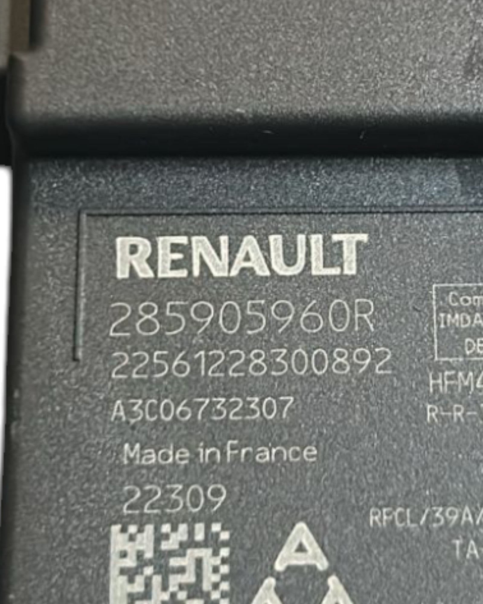 Centralina Comfort Renault Captur II 0.9 Benzina (2019 > ) cod.285905960R - F&P CRASH SRLS - Ricambi Usati