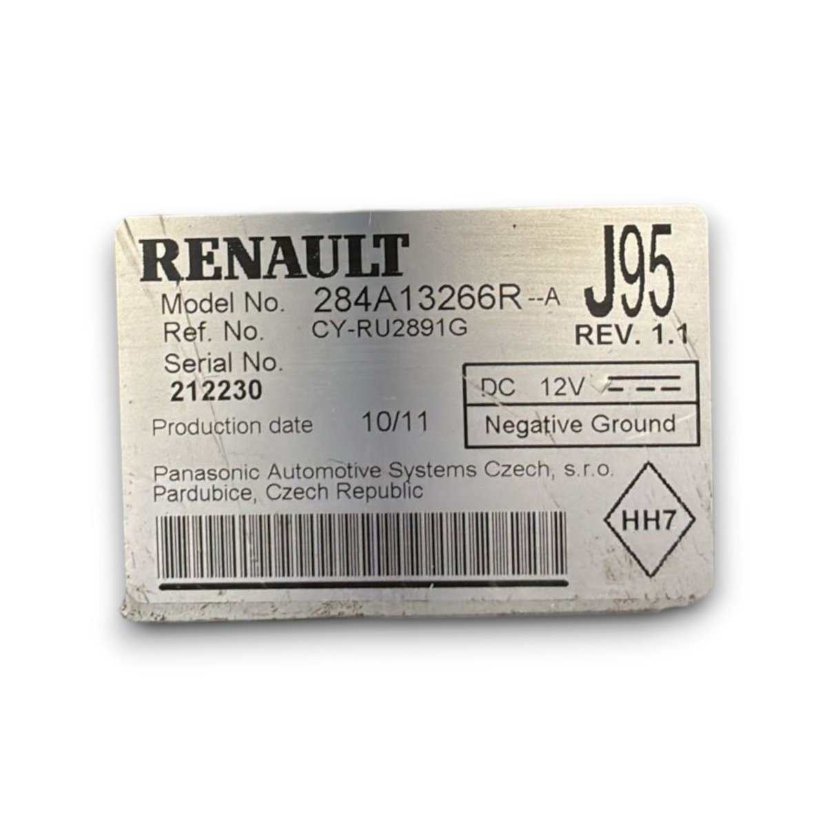 Centralina comfort renault scenic III cod . 284a13266r (2009 > 2016) - F&P CRASH SRL - Ricambi Usati
