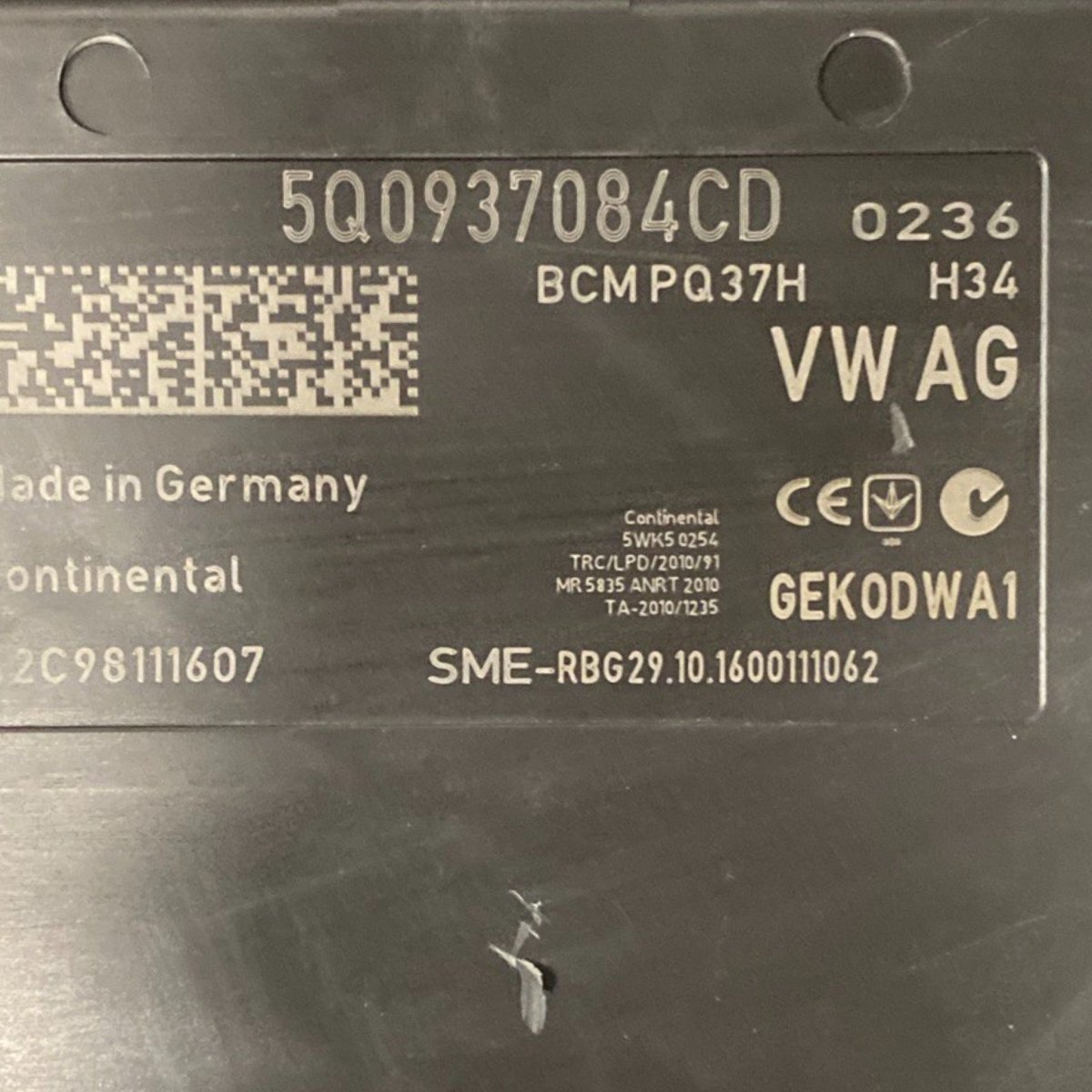 Centralina comfort seat leon iii serie (2013 - 2019) Cod: 5q0937084cd - F&P CRASH SRLS - Ricambi Usati