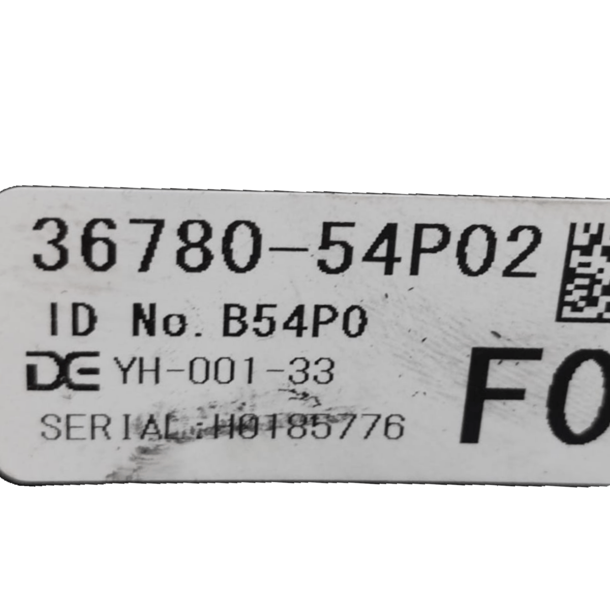 Centralina comfort suzuki vitara 1.6 diesel cod: 3678054p02 (2015 - ) - F&P CRASH SRLS - Ricambi Usati